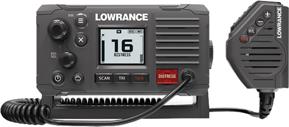 Lowrance Link-6S Class D DSC VHF Radio - Grey - NMEA 0183