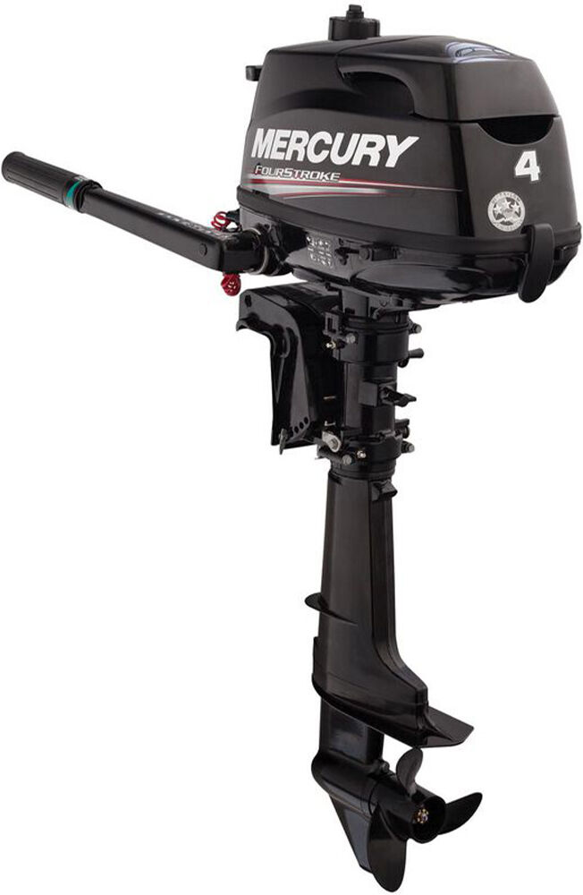 Mercury Marine 1F04201KK 4HP 4-Stroke Outboard, 15" Shaft