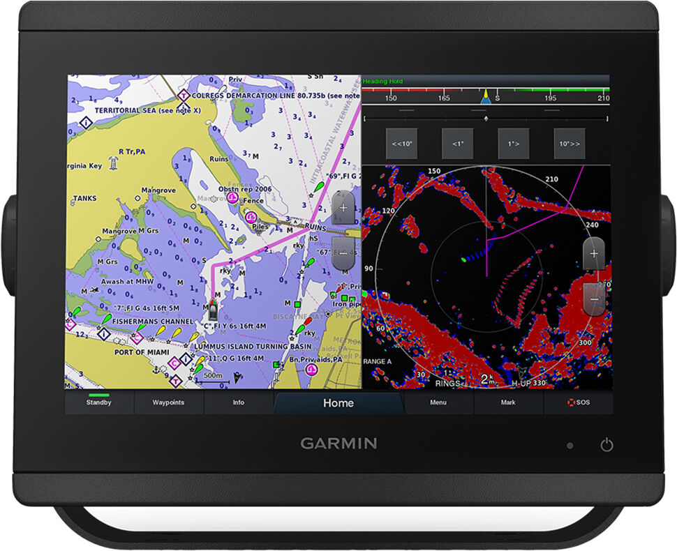 Garmin GPSMAP; 8412 12" Chartplotter w/ Worldwide Basemap in Black