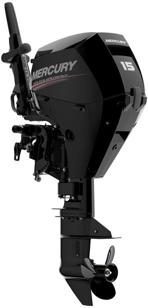 Mercury Marine 1A15201LK 15 HP 4-Stroke EFI Outboard, 15" Shaft