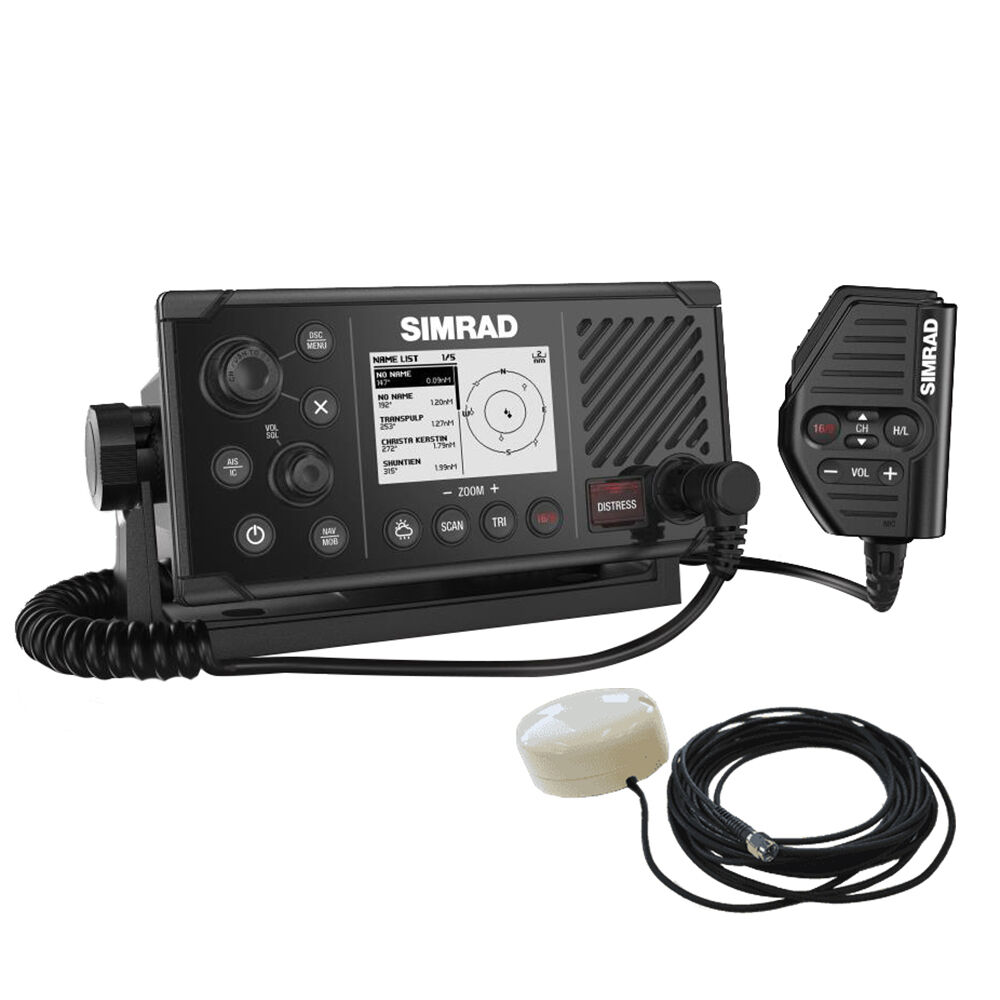 Simrad RS40-B VHF Radio w/ Class B AIS Transceiver & GPS-500 Antenna