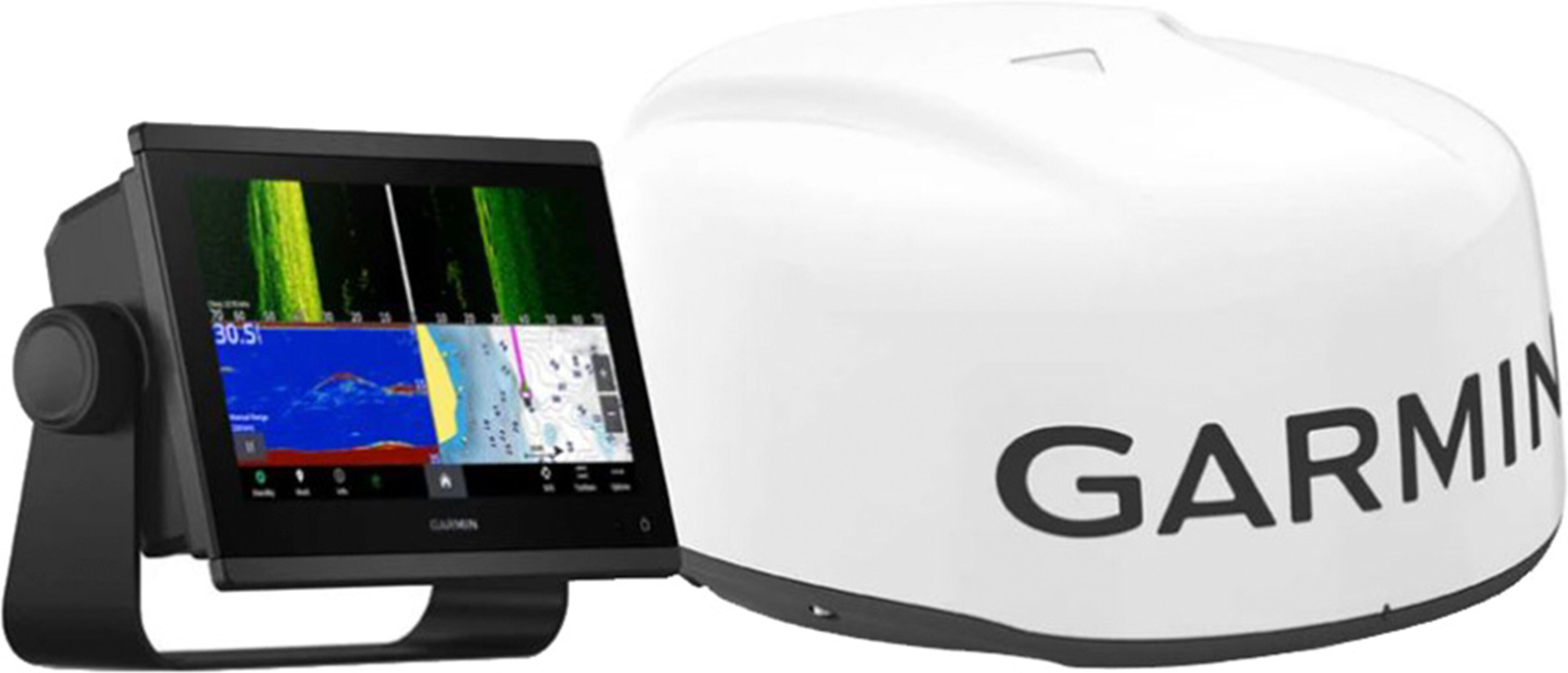 Garmin GPSMAP 943xsv w/ GMR 18 HD3 Radome in Black