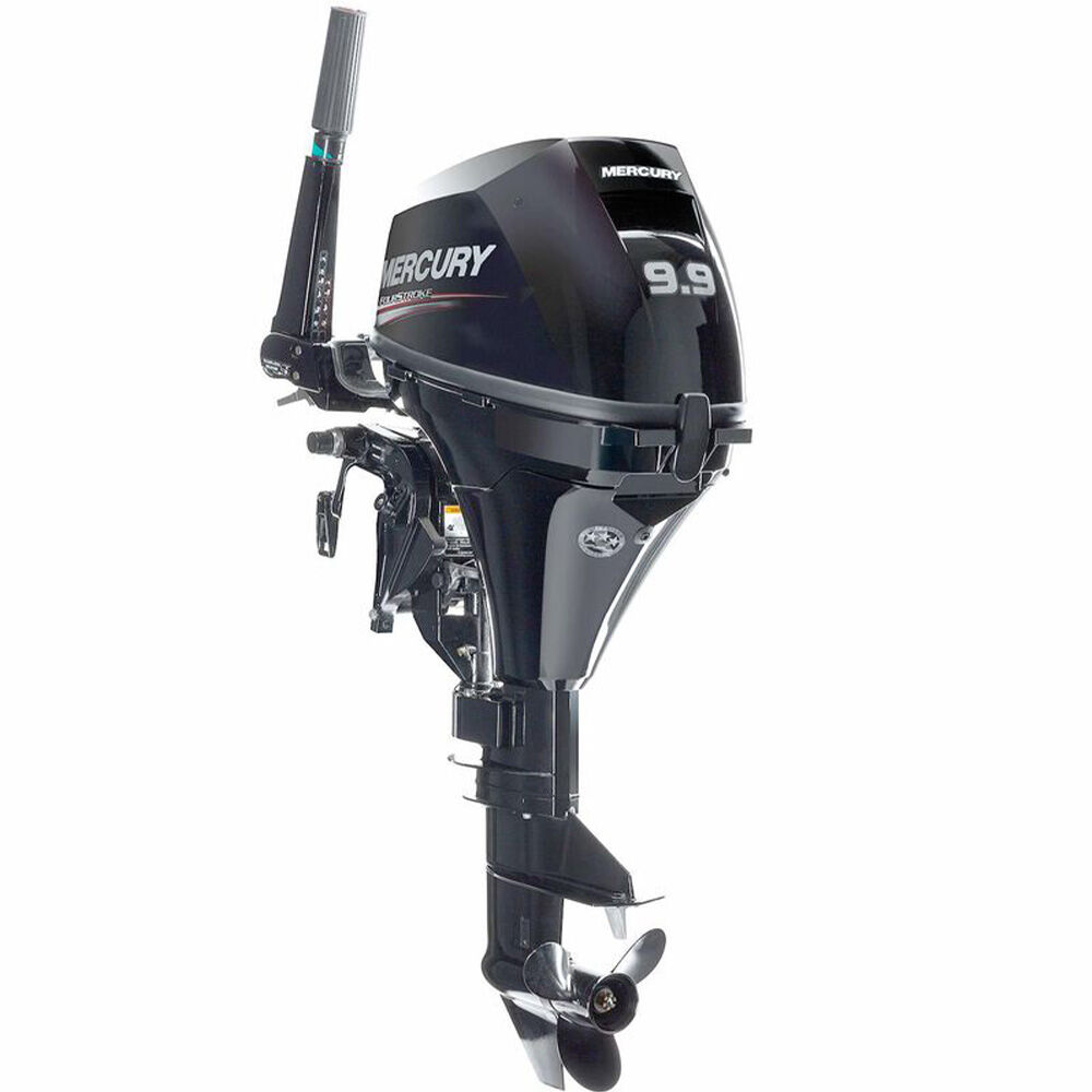 Mercury Marine 1F10311BK 9. 9 HP 4-Stroke Outboard, 20" Shaft, Electric Start