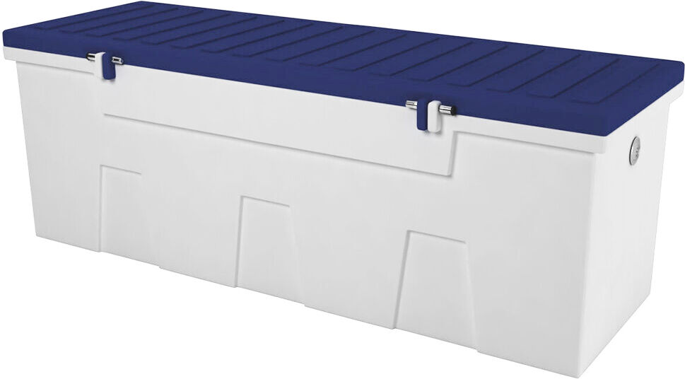 TitanSTOR Large 7' Dock Box with Locks and Mounting Kit