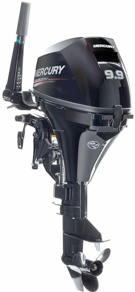 Mercury Marine 1F10301BK 9. 9 HP 4-Stroke Outboard, 15" Shaft, Electric Start