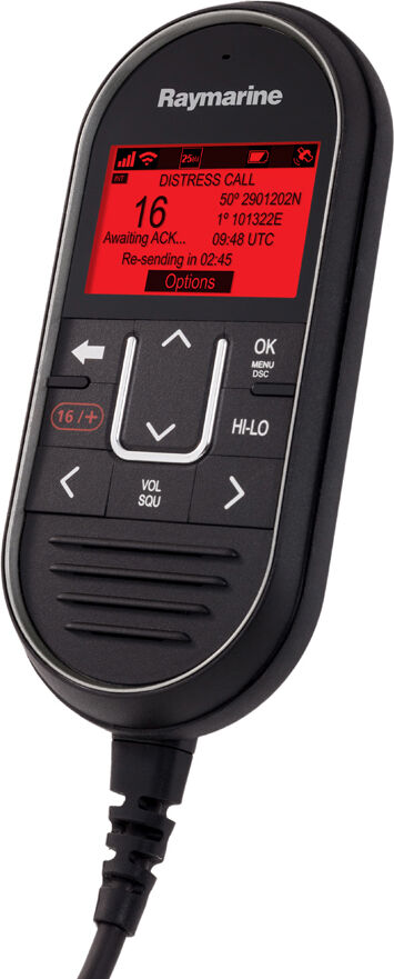 Raymarine RayMic Second-Station Handset for Ray60 & Ray70 VHF Radios