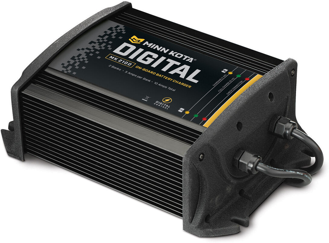 Minn Kota On-Board Digital Charger - 2 Banks, 5 Amps