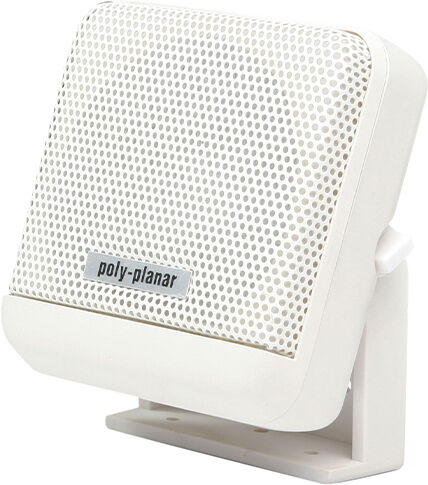 Poly-Planar Poly Planar MB41 10-Watt VHF Extension Speaker in White