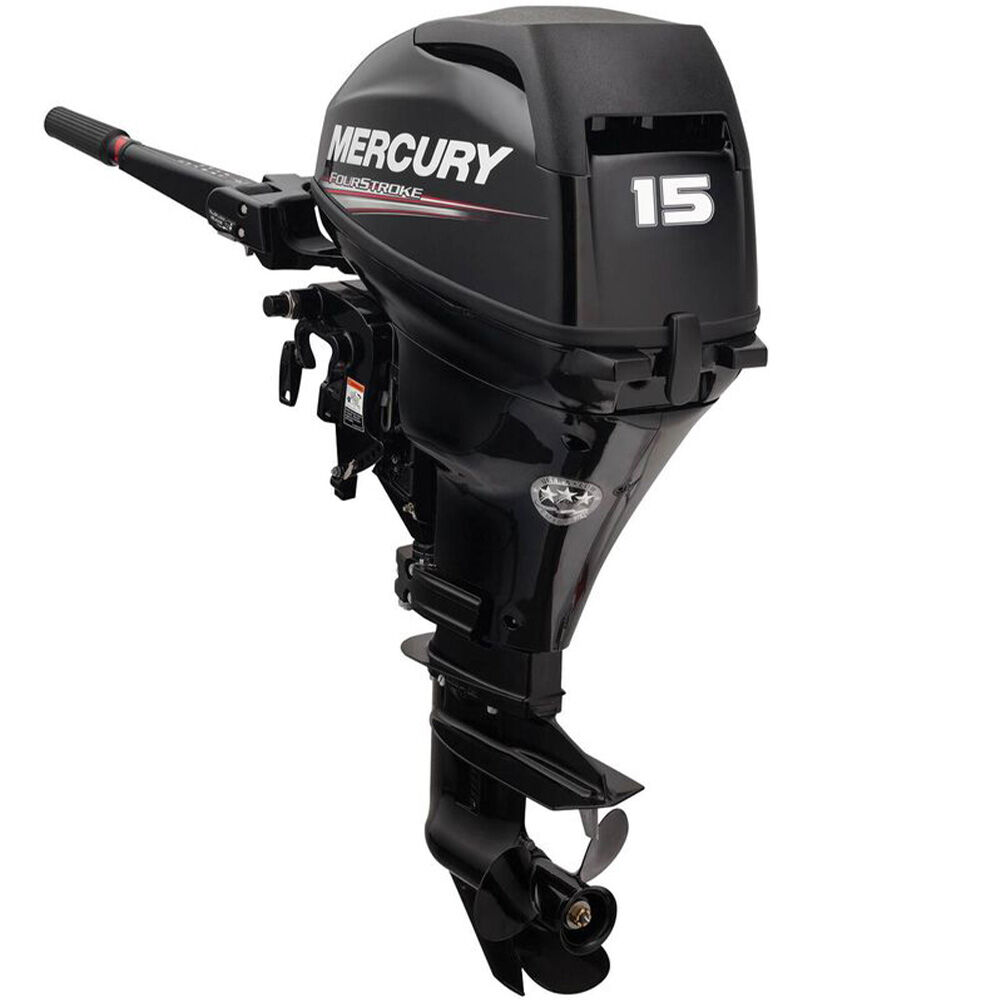 Mercury Marine 1A15301LK 15 HP 4-Stroke EFI Outboard, 15" Shaft, Electric Start