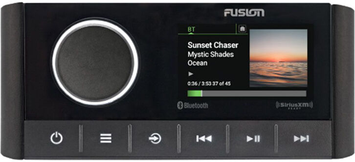 Fusion MS-RA670 Apollo Marine Entertainment System AM/FM, Sirius XM, Bluetooth, ANT, USB Stereo, 3 Zone w/ 4 x 70 Amp