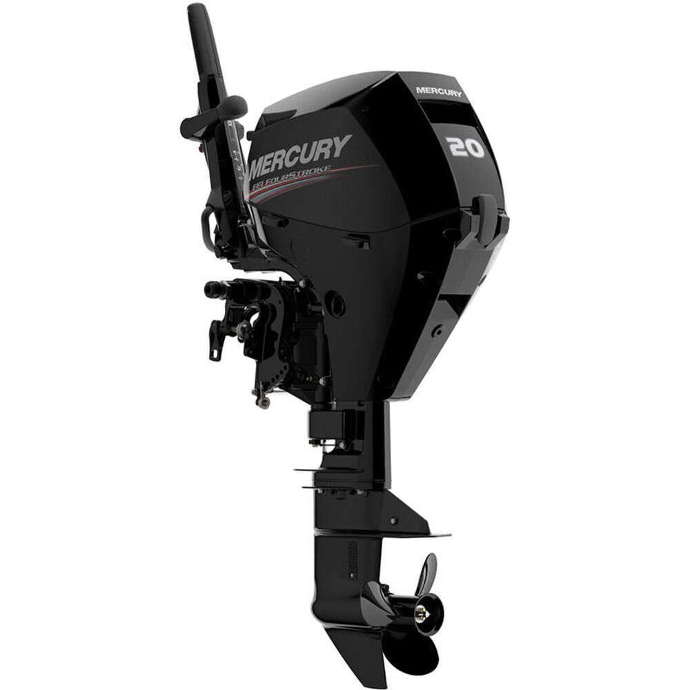 Mercury Marine 1A20201LK 20 HP 4-Stroke EFI Outboard, 15" Shaft