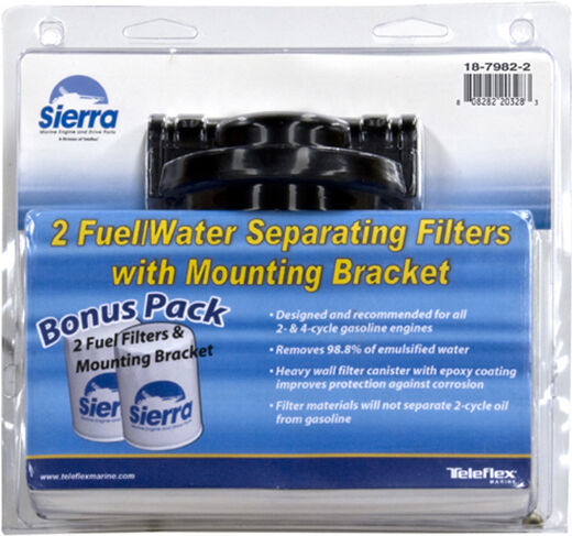 Sierra Fuel/Water Separator Filter For Mercury Marine, Part #18-7982-2