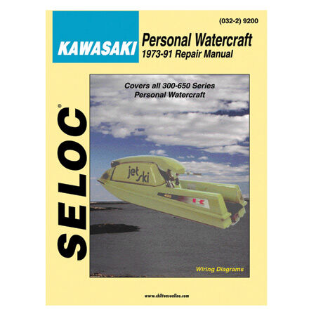 Seloc PWC Engine Maintenance And Repair Manual Kawasaki '73-'91 300-650 Series