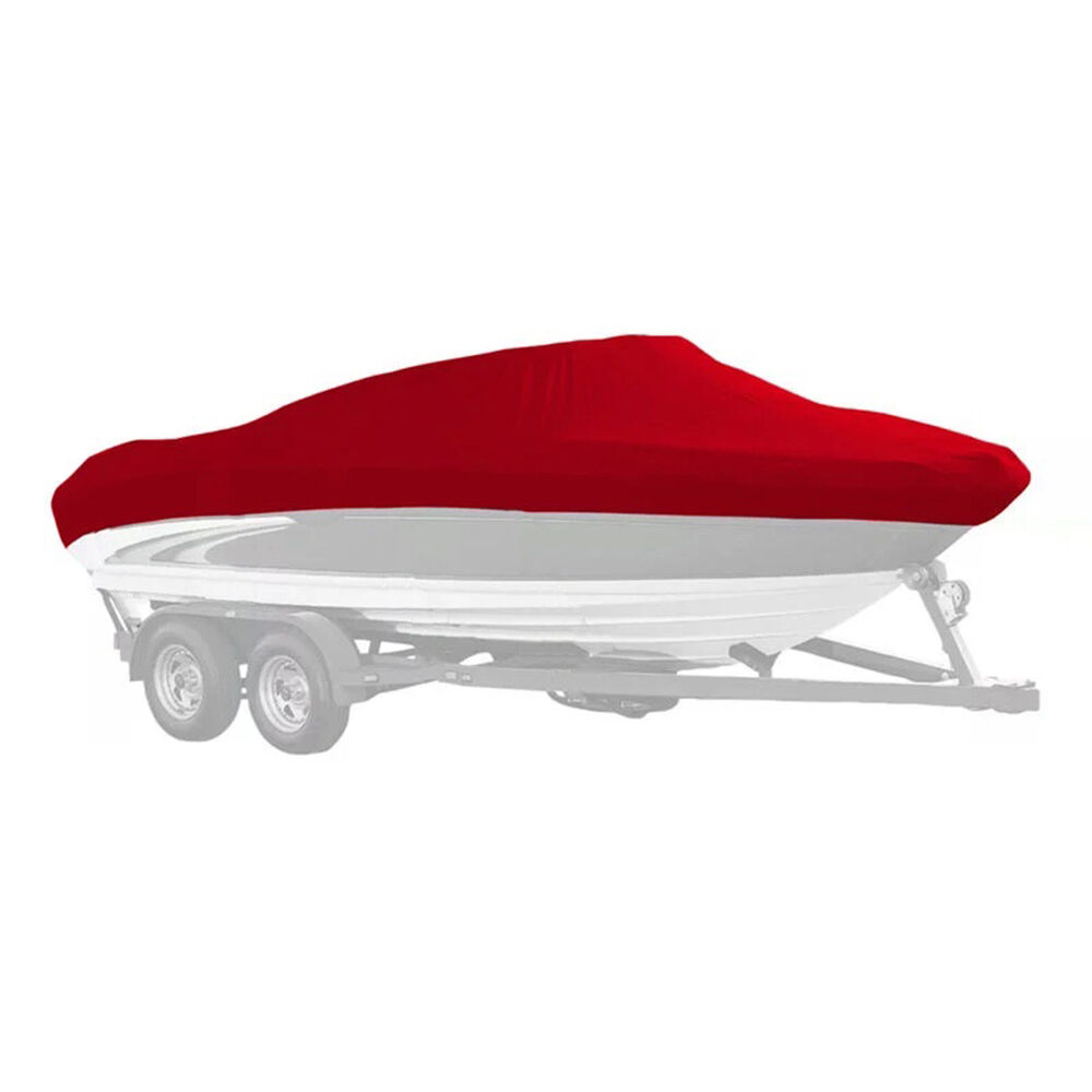 Covermate Conventional Bass Boat Extended O/B 18'6"-19'5" BEAM 90" - Red