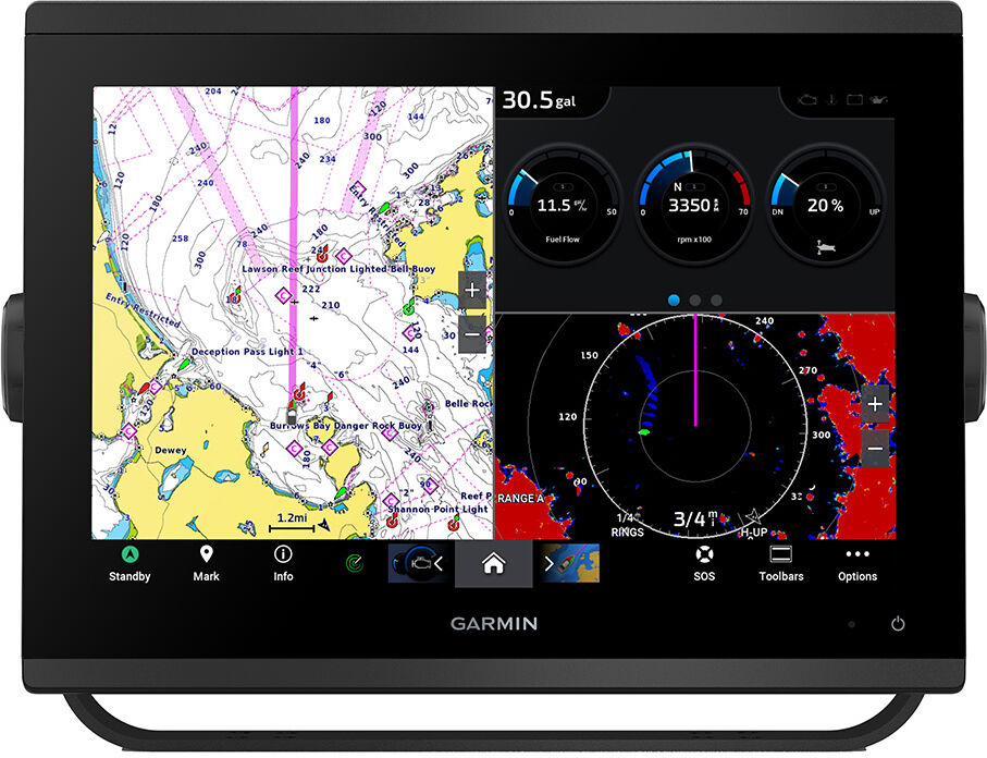 Garmin GPSMAP 1243 Chartplotter GN+