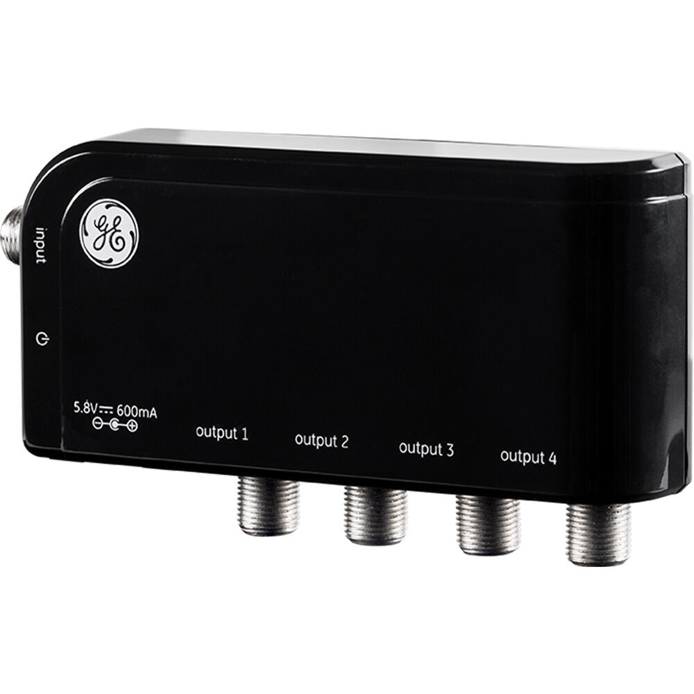 GE Appliances GE 4-Way Distribution Amplifier