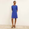 M.M.LaFleur The Emily Dress - Recycled Wondertex - Bright Indigo - 16