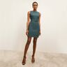 M.M.LaFleur The Cynthia Dress - Washable Wool Twill - Blue Jade - 20