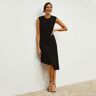 M.M.LaFleur The Lara Dress - Heavy Crepe - Black - 8