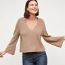 M.M.LaFleur The Sophie Sweater - Cashmere - Deep Flax - M