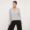 M.M.LaFleur The Sophie Sweater - Cashmere - Light Heather Gray - XL