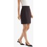 M.M.LaFleur The Crosby Skirt - Textured Ponte - Lava - +1