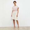 M.M.LaFleur The Astor Skirt - Washable Ponte - Pearl - 00