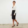 M.M.LaFleur The Cobble Hill Skirt - Washable Wool Twill - Black Washable Wool Twill - 2