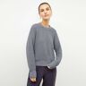 M.M.LaFleur The Liam Sweater - Popcorn Knit - Flint Gray - XS