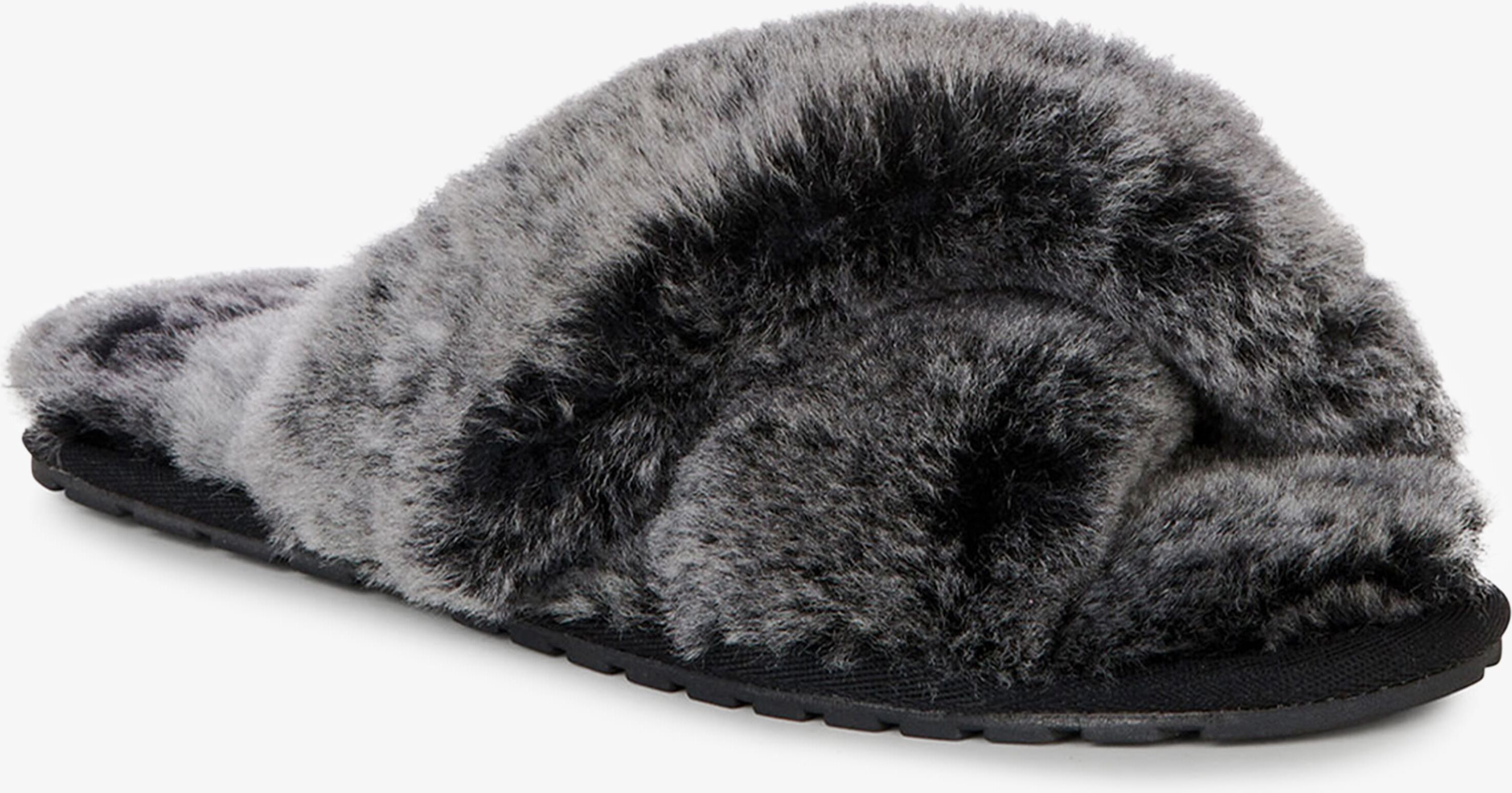 M.M.LaFleur The Emu Australia Mayberry Slipper - Black Frost - 6