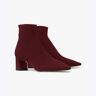 M.M.LaFleur The Zelda Boot - 3d-knit - Burgundy - 35