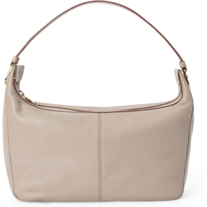 ECCO Small Hobo Bag - Leather Shoulder & Crossbody Bag - Beige ECCO Small Hobo Bag - Leather Shoulder & Crossbody Bag - Beige