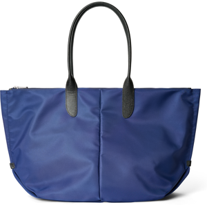ECCO Go Light - Textile/Leather Tote Bag - Blue