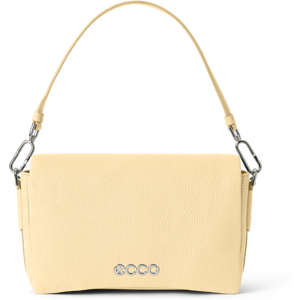 ECCO Pinch Large Soft Pebbled - Leather Crossbody and Shoulder Bag - Yellow