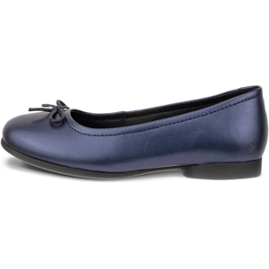 ECCO Anine - Kids' Leather Ballerina - Purple