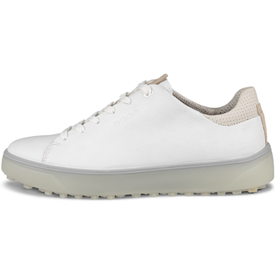 ECCO Golf Tray - Women's Leather Golf Shoe - White ECCO Golf Tray - Women's Leather Golf Shoe - White