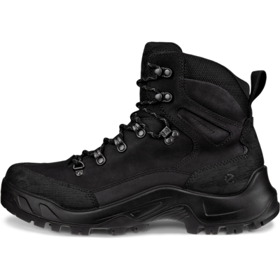 ECCO Offroad - Men's Nubuck Waterproof Mid-Cut Boot - Black ECCO Offroad - Men's Nubuck Waterproof Mid-Cut Boot - Black