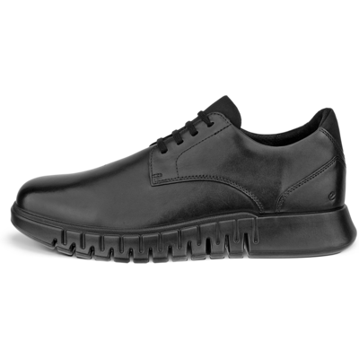 ECCO Gruuv Studio - Men's Leather Derby Shoe - Black ECCO Gruuv Studio - Men's Leather Derby Shoe - Black