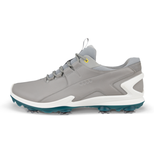 ECCO Golf Biom Tour - Men's Leather Waterproof Spikes Golf Shoe - Gray