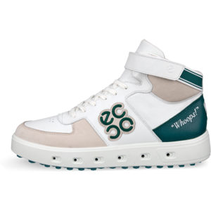 ECCO Golf Street 720 - Men's Leather Gore-Tex Golf High-Top Shoe - Multicolor