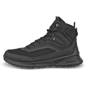 ECCO ULT-TRN - Men's Nubuck Waterproof Sneaker Boot - Black