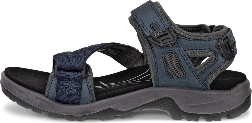 ECCO Men's Yucatan Coast Sandal Size 15 Leather Night Sky