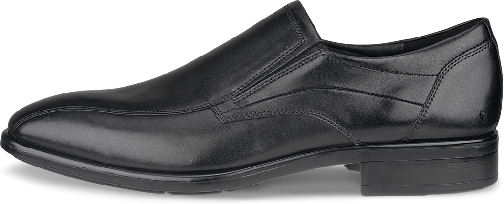 ECCO Men's Citytray Slip-on Size 12 Leather Black