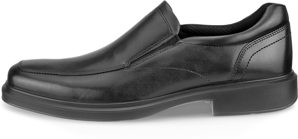 ECCO Men's Helsinki 2 Apron Toe Slip-on Size 15 Leather Black