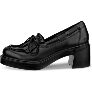 ECCO Metropole Seoul 45 - Women's Leather Heeled Loafer - Black ECCO Metropole Seoul 45 - Women's Leather Heeled Loafer - Black
