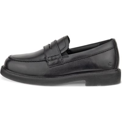 ECCO METROPOLE K PENNY LOAFER - Kids' Penny Loafer Leather Shoe - Black ECCO METROPOLE K PENNY LOAFER - Kids' Penny Loafer Leather Shoe - Black