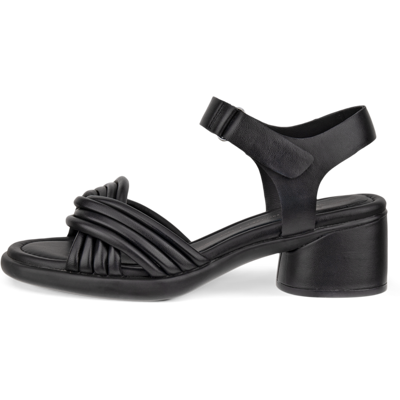 ECCO Sculpted Lx 35 - Women's Leather Heeled Sandal - Black ECCO Sculpted Lx 35 - Women's Leather Heeled Sandal - Black