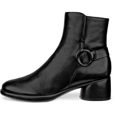 ECCO Sculpted LX 35 - Women's Leather Ankle Boot - Black ECCO Sculpted LX 35 - Women's Leather Ankle Boot - Black