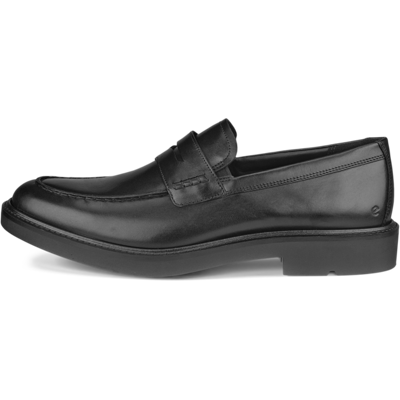 ECCO Metropole London - Men's Leather Penny Loafer - Black ECCO Metropole London - Men's Leather Penny Loafer - Black