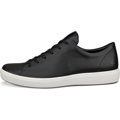 ECCO Soft 7 - Men's Leather Lace-Up Shoe - Black ECCO Soft 7 - Men's Leather Lace-Up Shoe - Black
